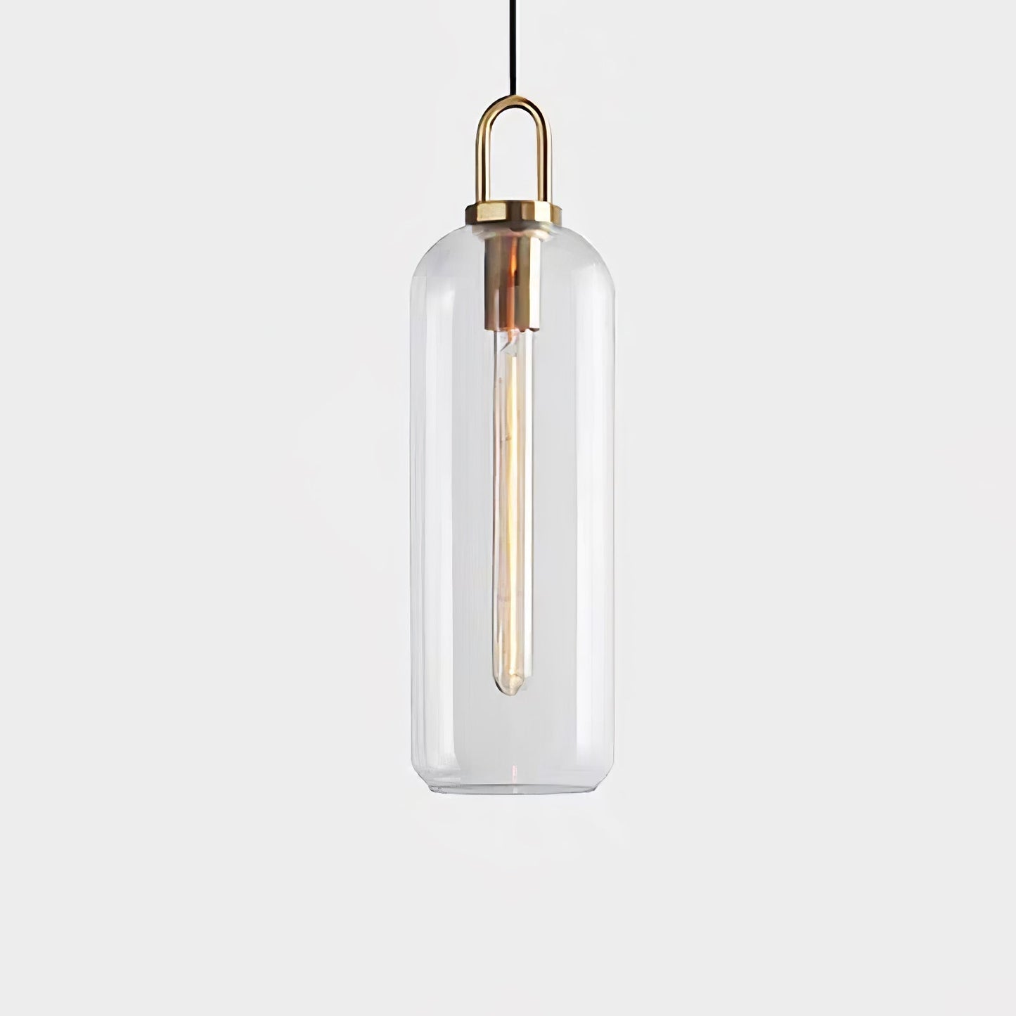 Kyntara | Hedendaagse Asymmetrische Elliptische Glazen Hanglamp