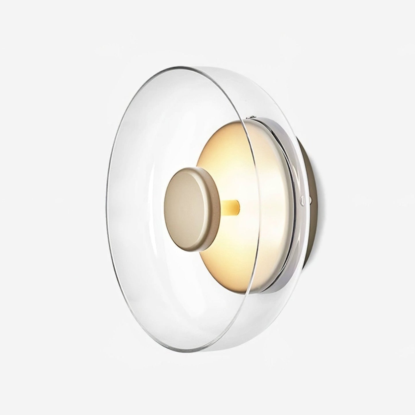 Luvia | Noordse Geribbelde Glazen Art Deco Wandlamp