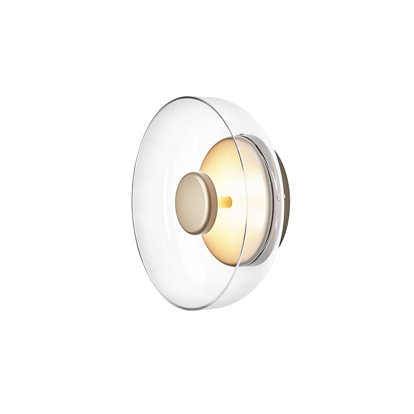 Luvia | Noordse Geribbelde Glazen Art Deco Wandlamp