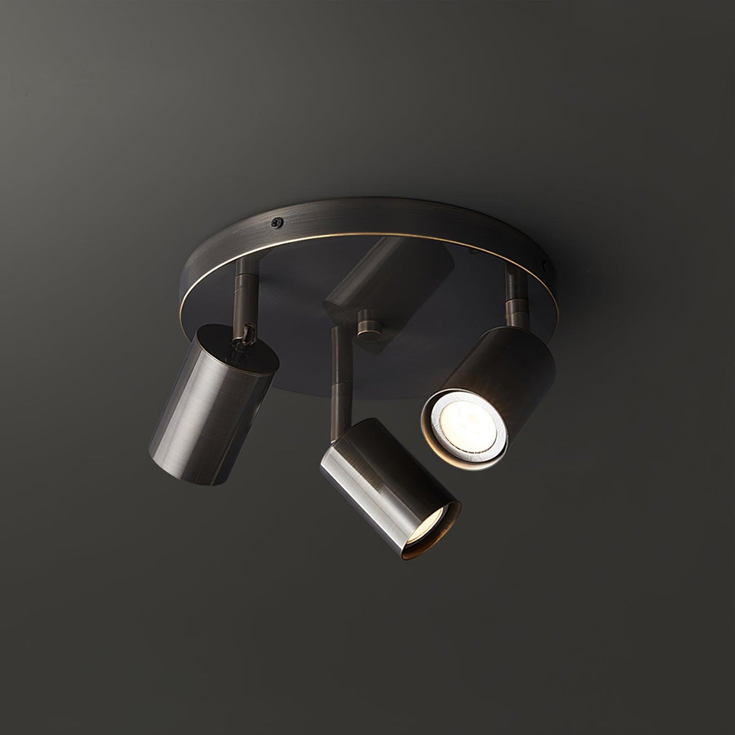 Kelspron | Ton silhouet rustieke geometrie multi-licht spot plafondlamp