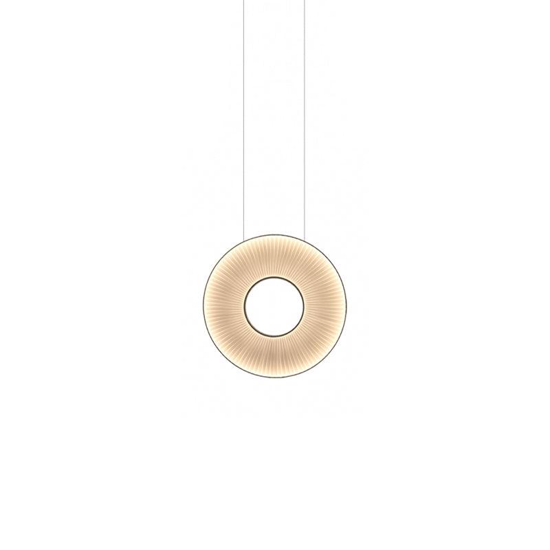 Elvandar | Geplooide Stof Architectonische Drijvende Hanglamp