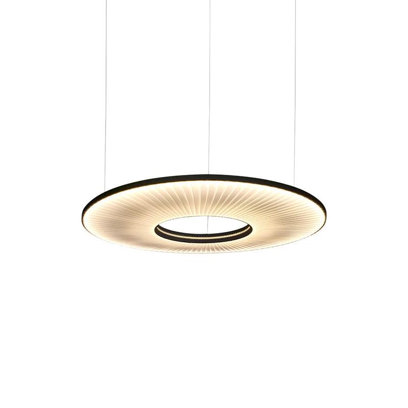 Elvandar | Geplooide Stof Architectonische Drijvende Hanglamp