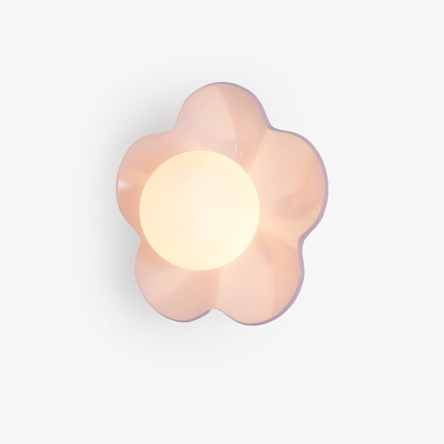 Elvorn | Speelse Hars Sculpturale Kunstglas Wandlamp