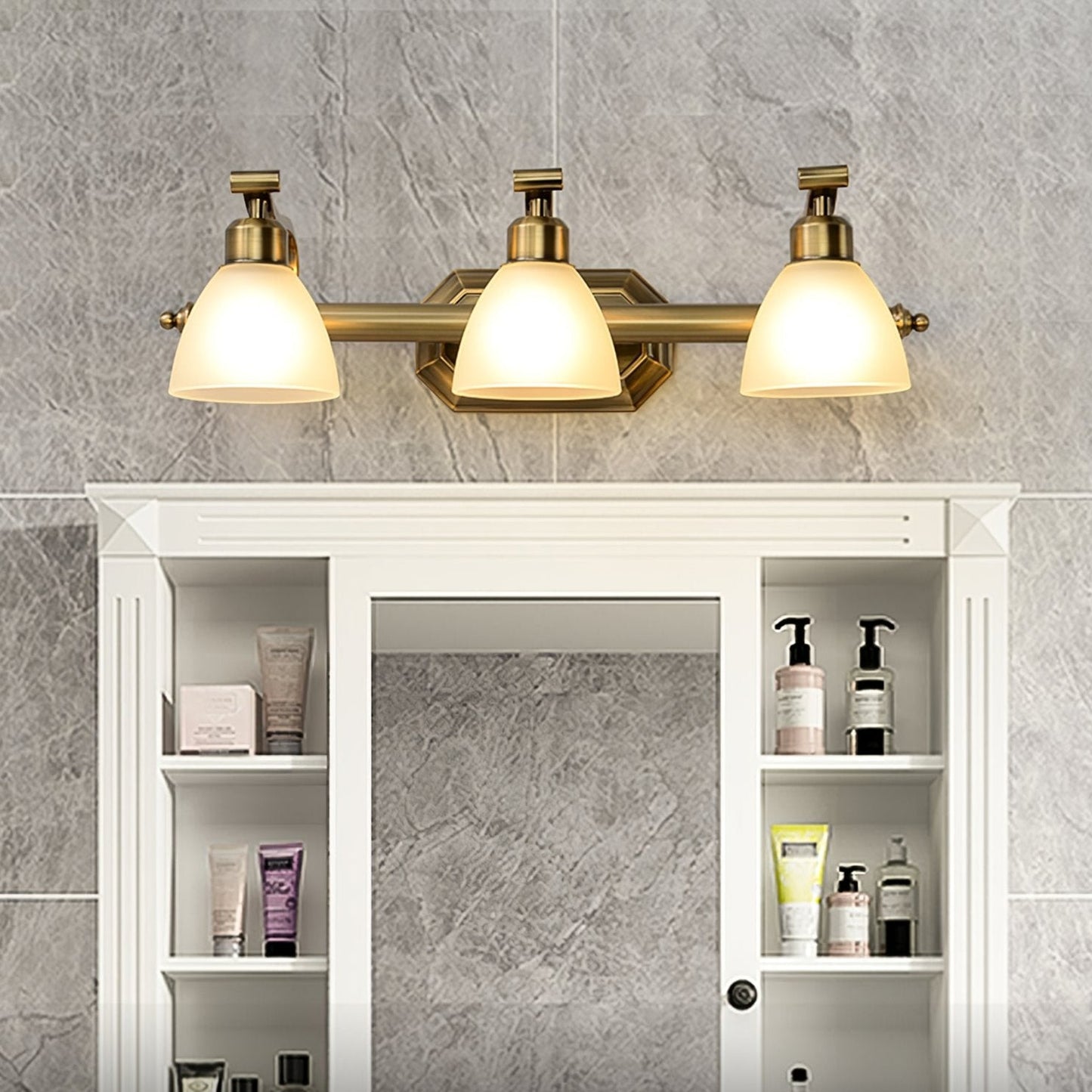 Luvidior | Gegraveerd Ribbelglas Boogvorm Luxe Wandlamp