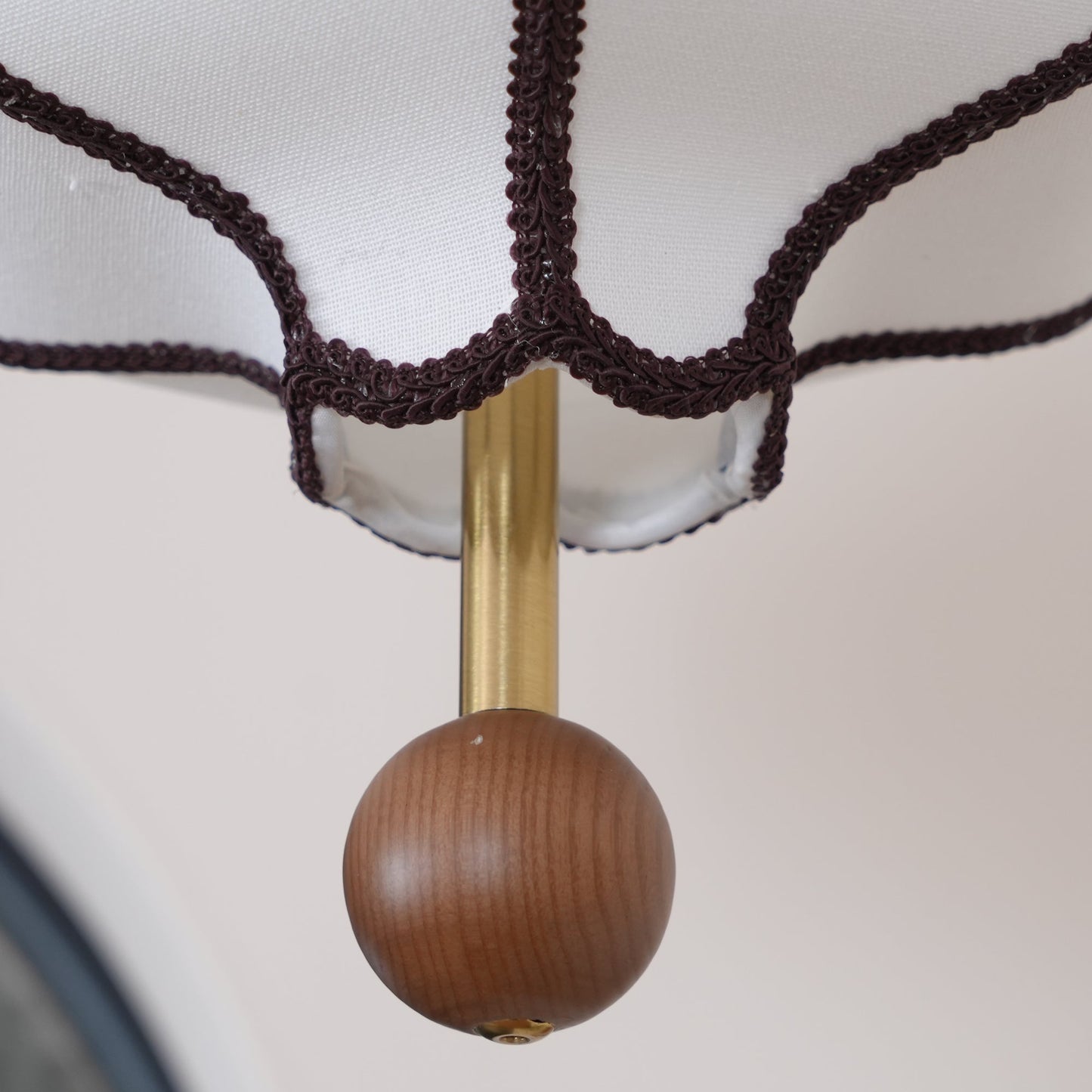 Kendrovy | Geribbelde Stoffen Lantaarn Silhouet Plafond Hanglamp