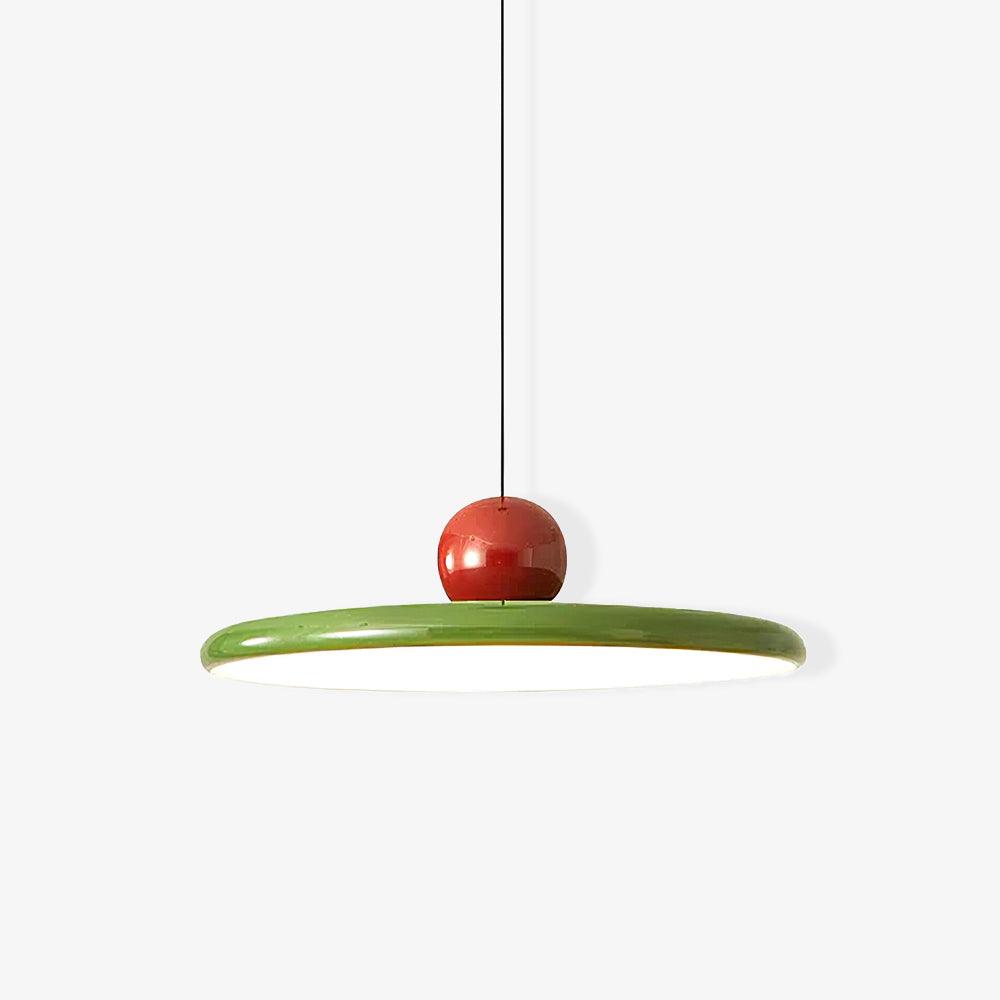 Belvador | Geometrische cirkelvormige silhouet zwevende hanglamp