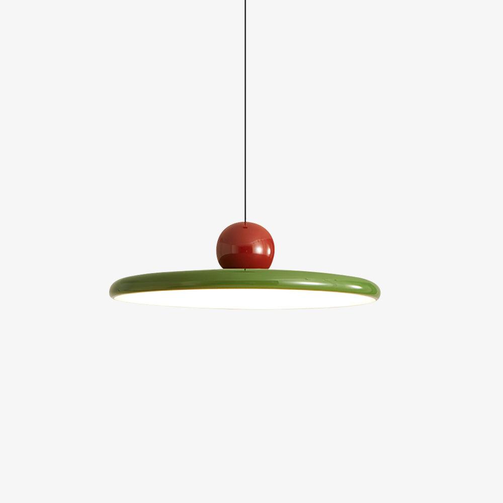 Belvador | Geometrische cirkelvormige silhouet zwevende hanglamp