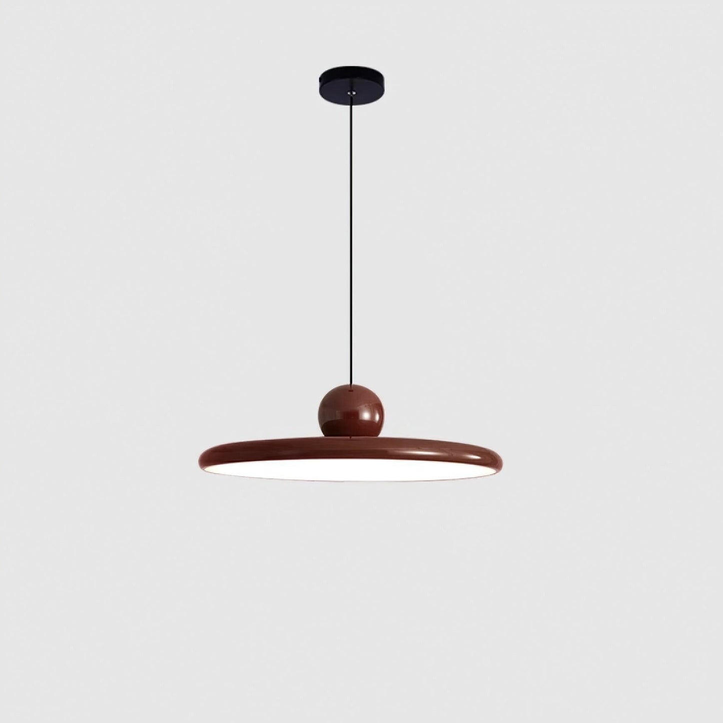 Belvador | Geometrische cirkelvormige silhouet zwevende hanglamp