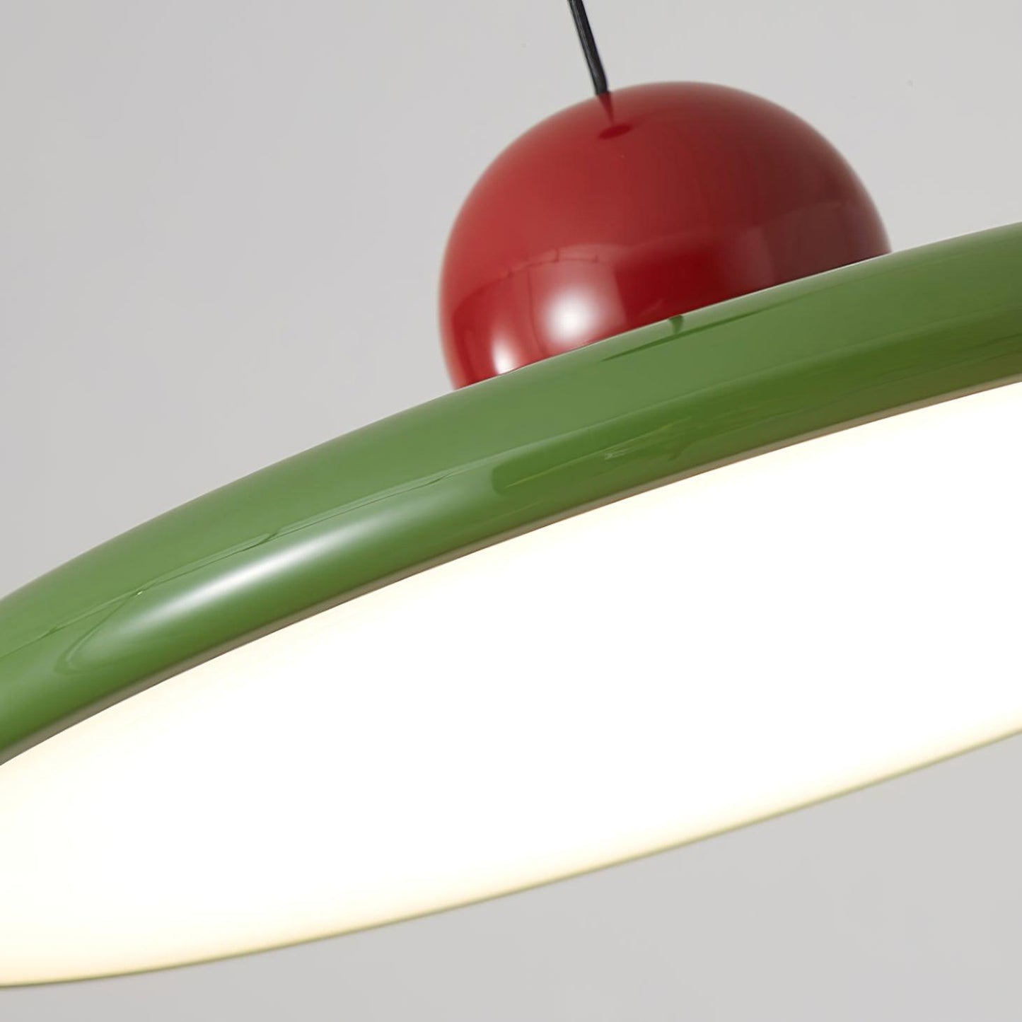 Belvador | Geometrische cirkelvormige silhouet zwevende hanglamp