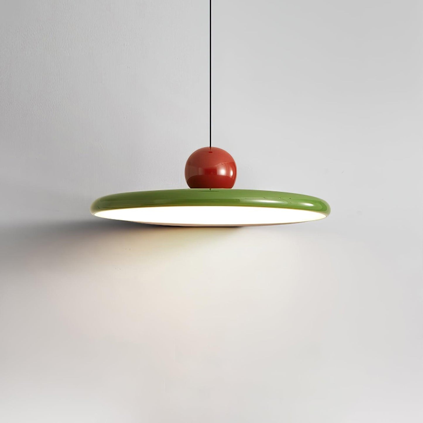 Belvador | Geometrische cirkelvormige silhouet zwevende hanglamp