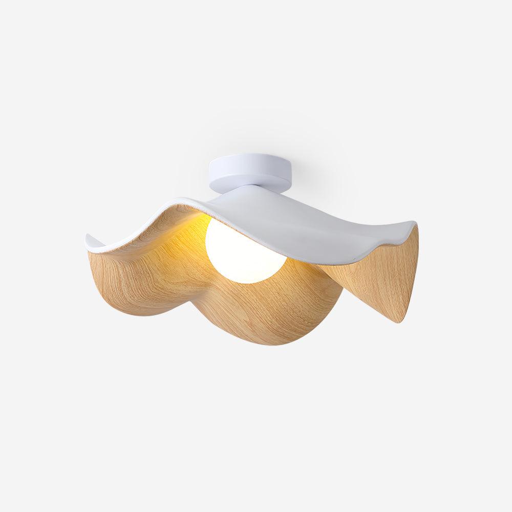Calisthra | Biophilische gelaagde golf opbouw plafondlamp