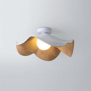 Calisthra | Biophilische gelaagde golf opbouw plafondlamp