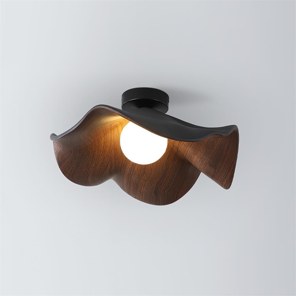 Calisthra | Biophilische gelaagde golf opbouw plafondlamp