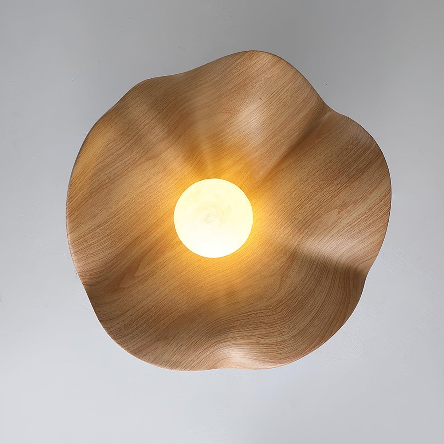 Calisthra | Biophilische gelaagde golf opbouw plafondlamp