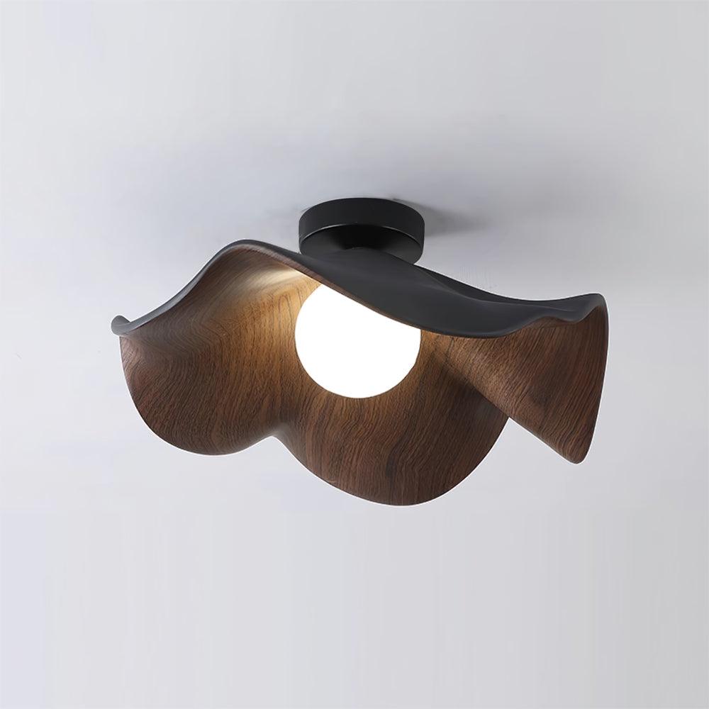 Calisthra | Biophilische gelaagde golf opbouw plafondlamp