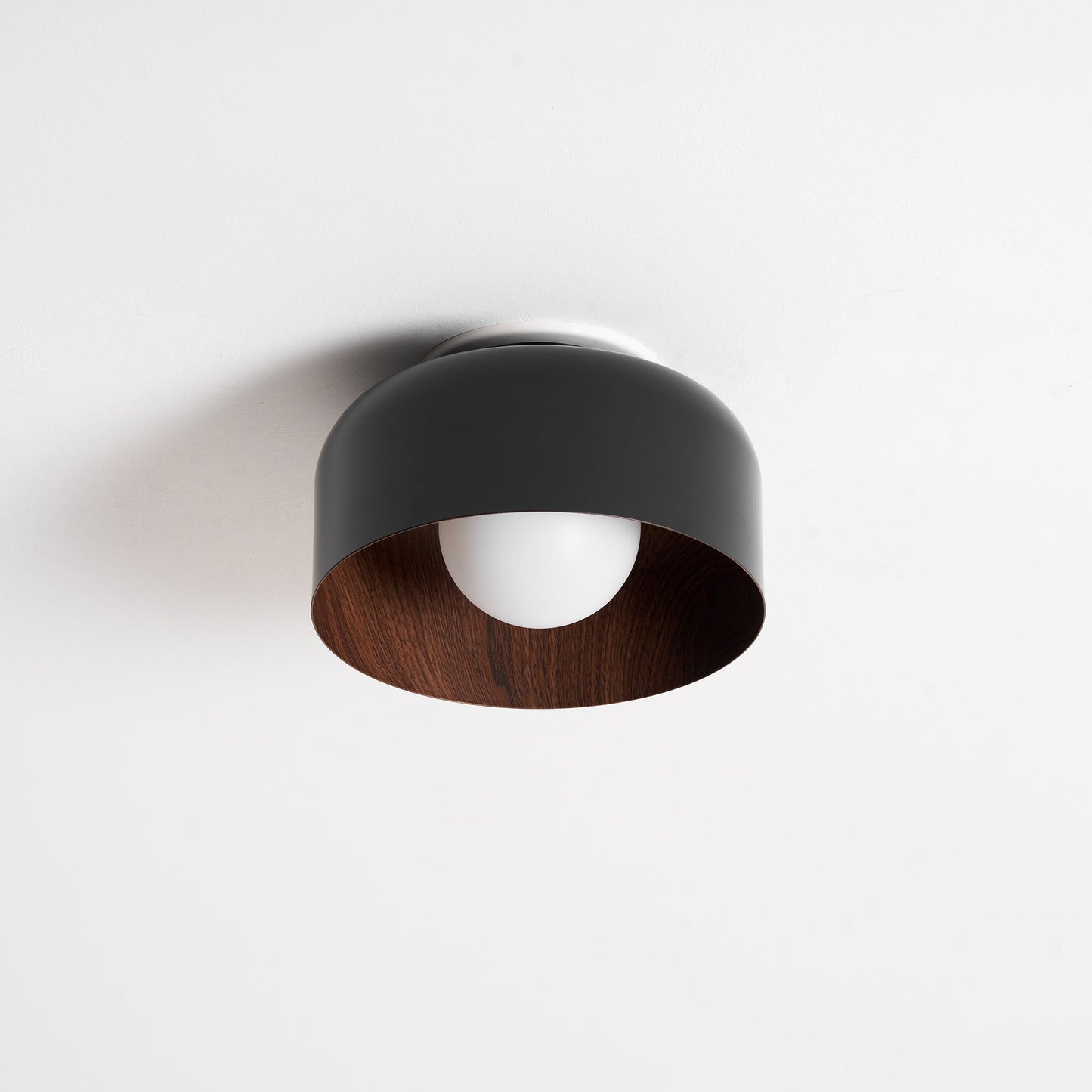 Vervante | Architectonische Gebogen Houtnerf Gestructureerde Plafondlamp