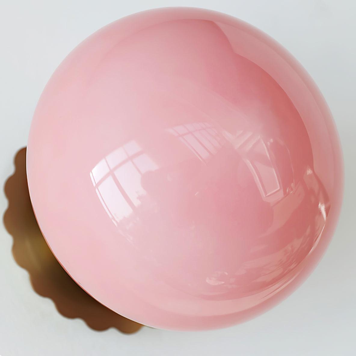 Galdromic | Sculpturale Matglazen Bol Wandlamp
