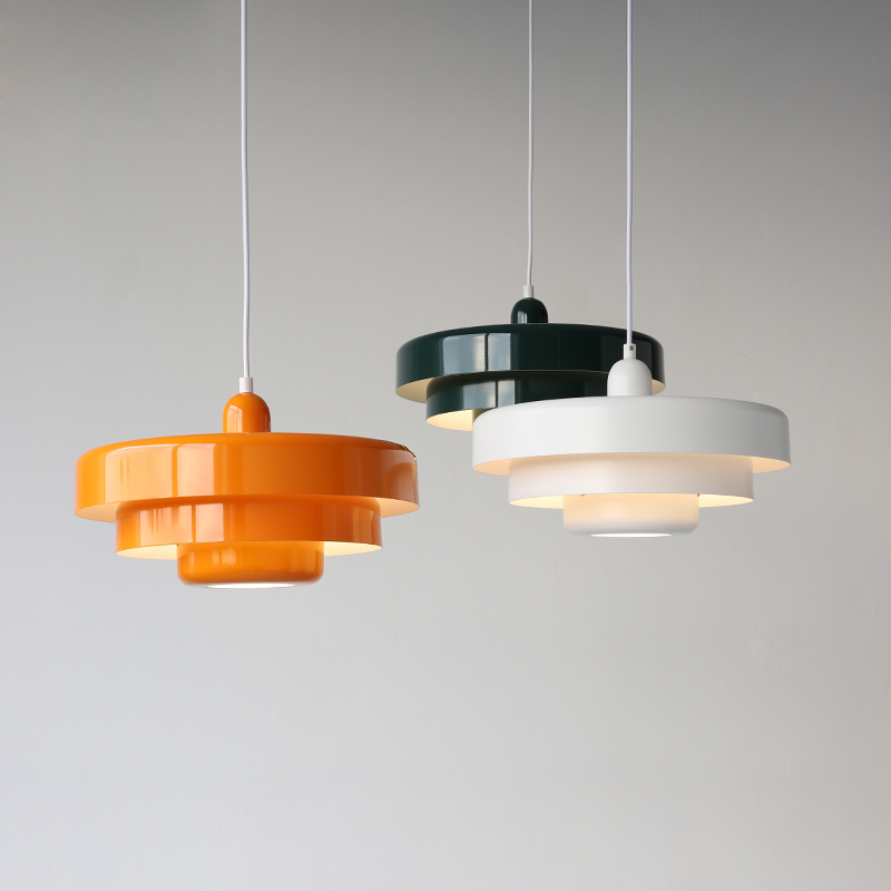 Retrova | Mid-Century Moderne Laaggedraaide IJzeren Hanglamp