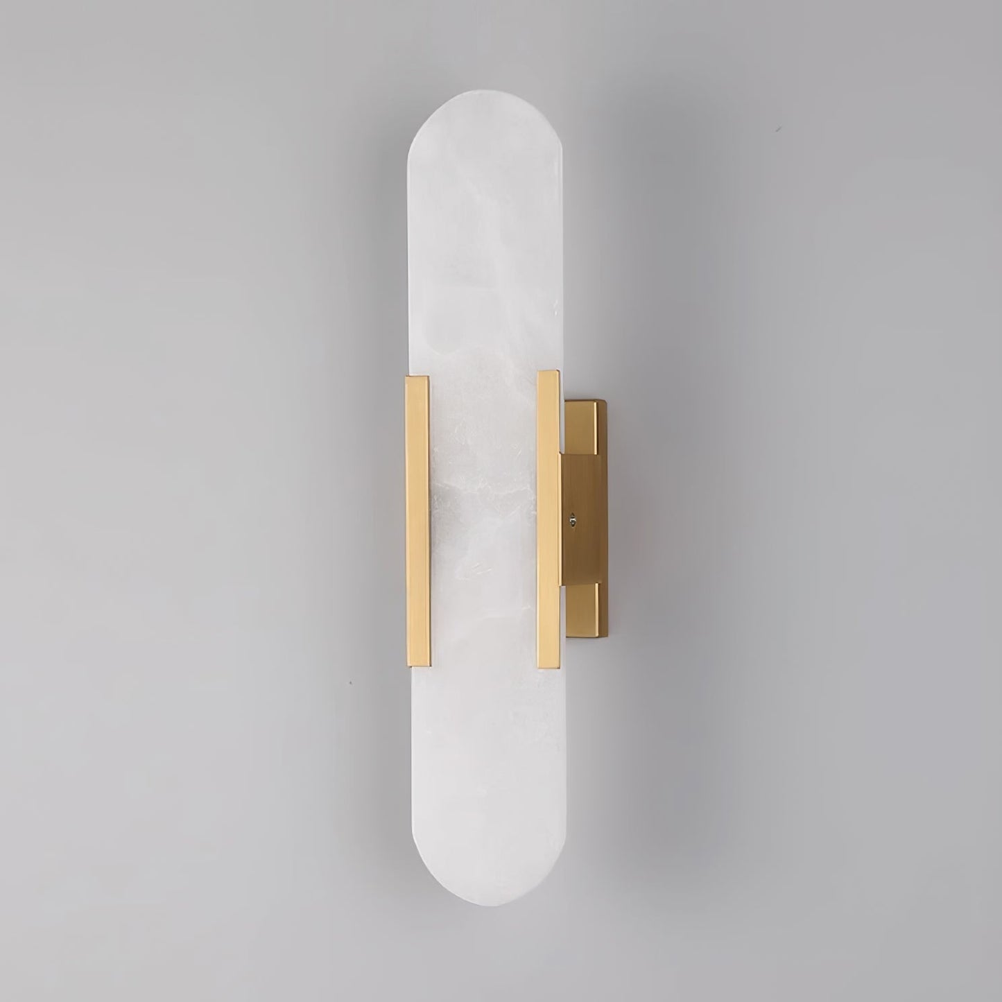 Ivalis | Moderne Verlengde Alabaster Steen Wandlamp