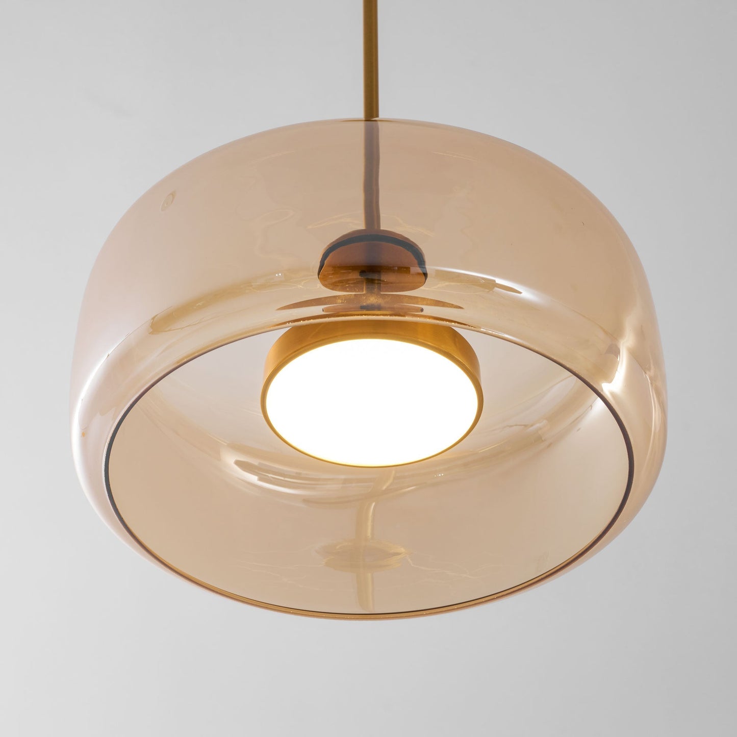 Orionth | Geometrische Sculpturale Handgeblazen Glazen Bol Hanglamp