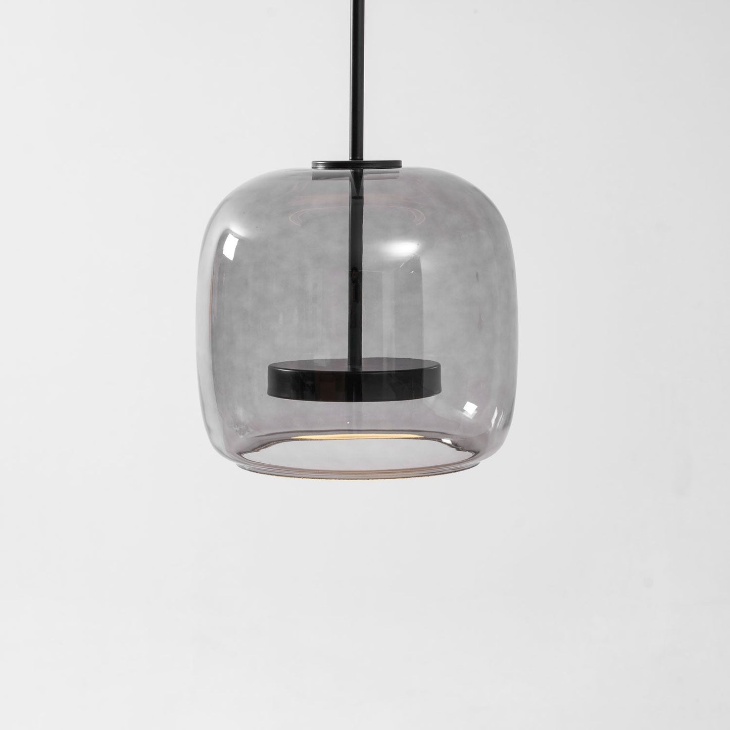 Orionth | Geometrische Sculpturale Handgeblazen Glazen Bol Hanglamp