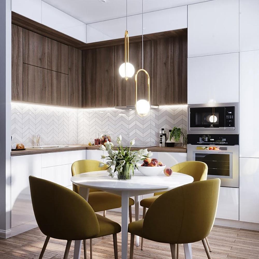 Belvadiro | Minimalistische bolvormige glazen hanglamp