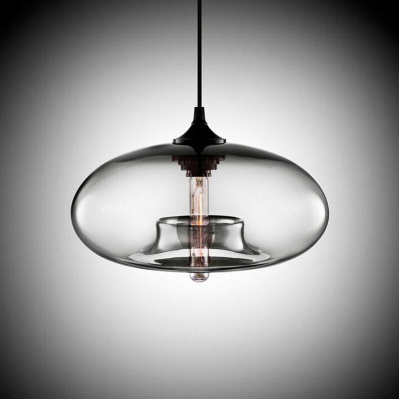 Aerisue | Noordse Glas Vaasje Silhouet Hanglamp