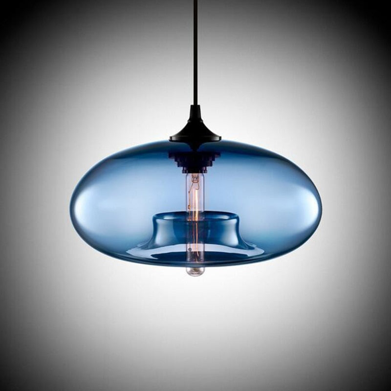 Aerisue | Noordse Glas Vaasje Silhouet Hanglamp