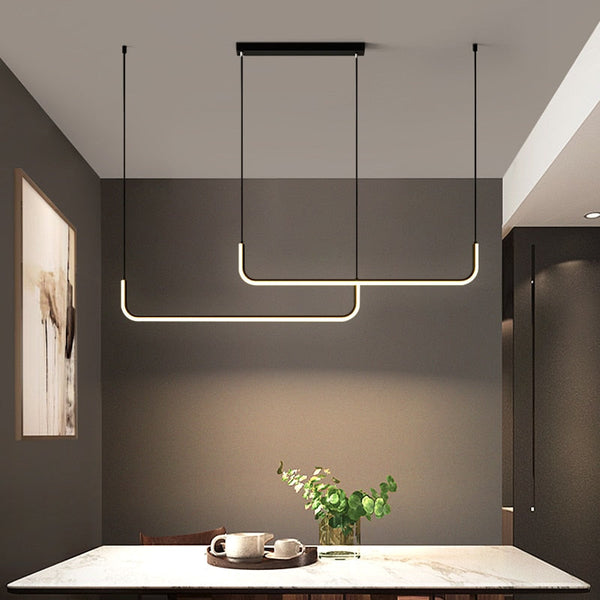 Alvura | Minimalistische Geometrische Lineaire Hanglamp