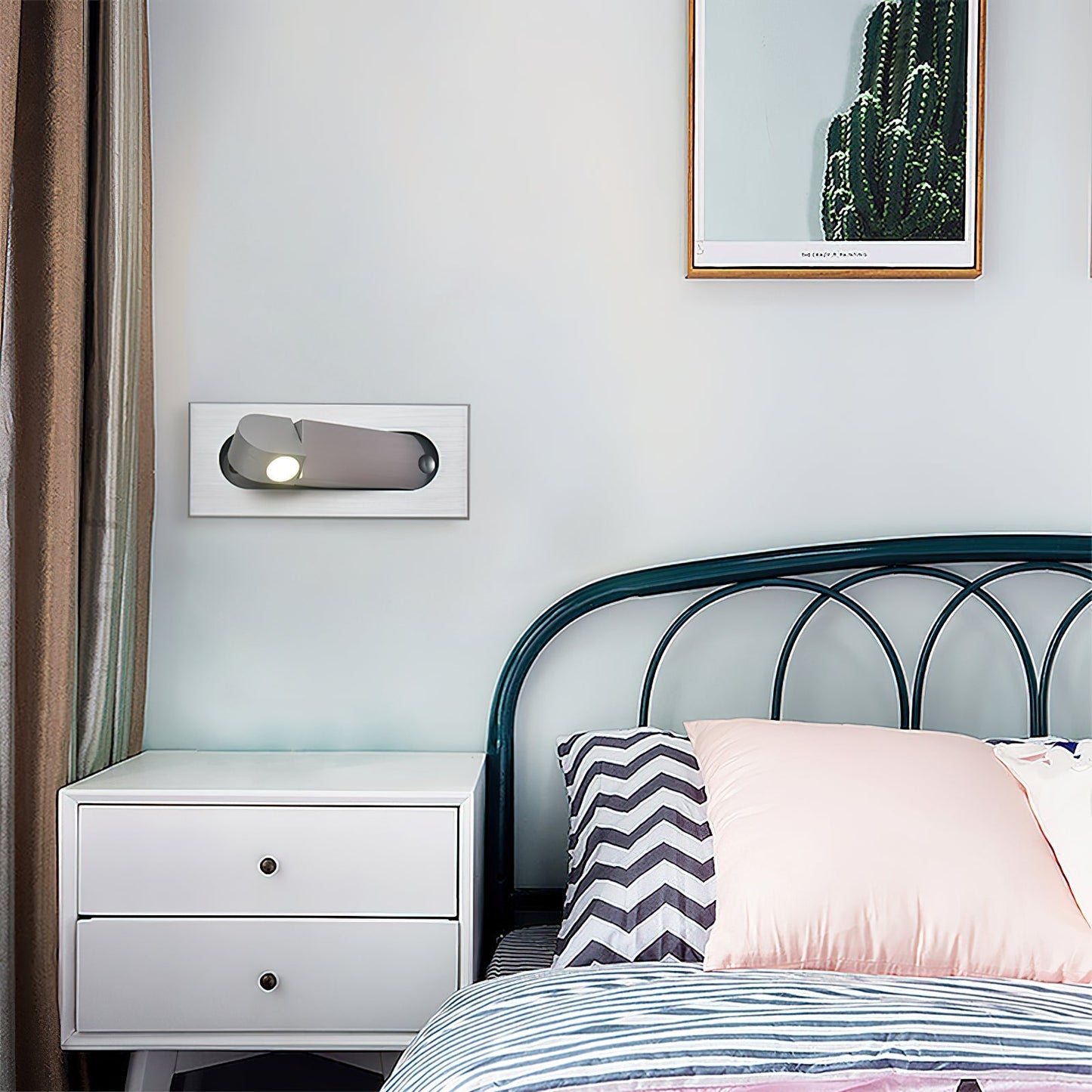 Solveinda | Lineaire Pop-Out Verstelbare Bedlees Wandlamp
