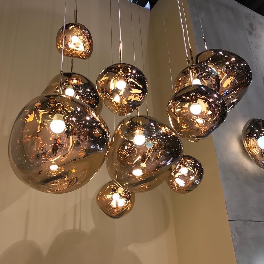 Kryntoch | Sculpturale Vloeiende Golf Sfeervolle Druppel Hanglamp