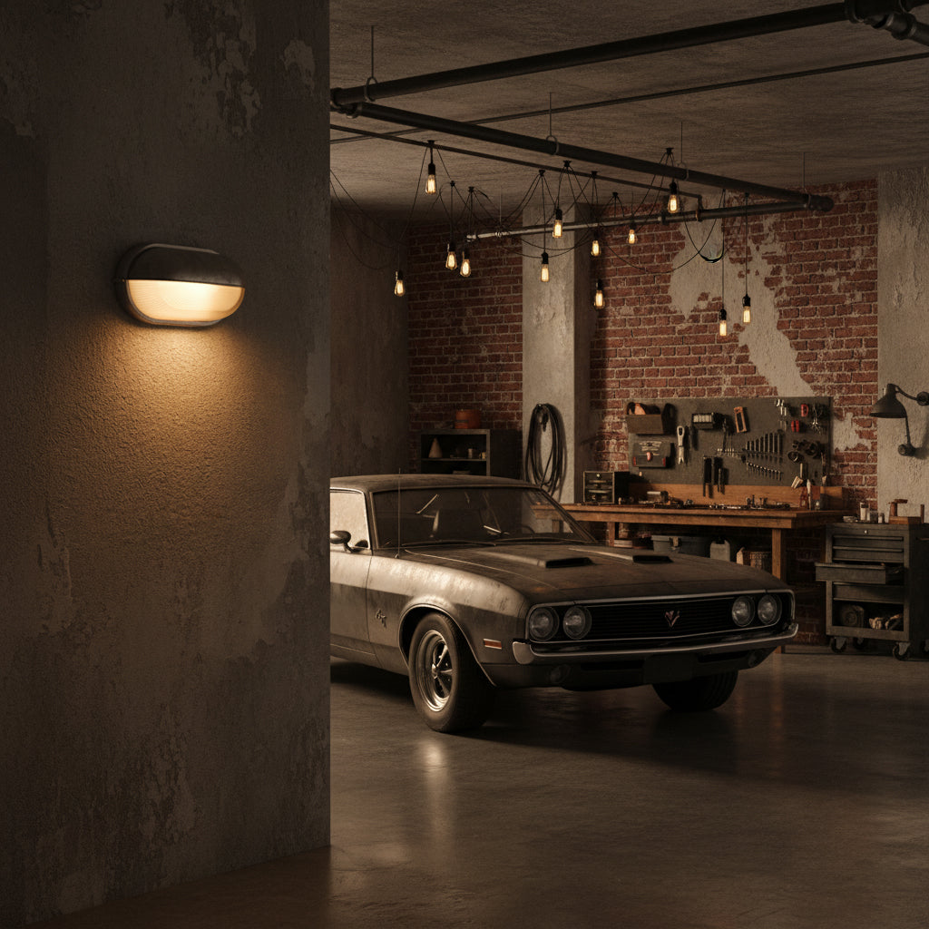 Maris | Vintage Nautische Stijl Weerbestendige Industriële Buitenlamp