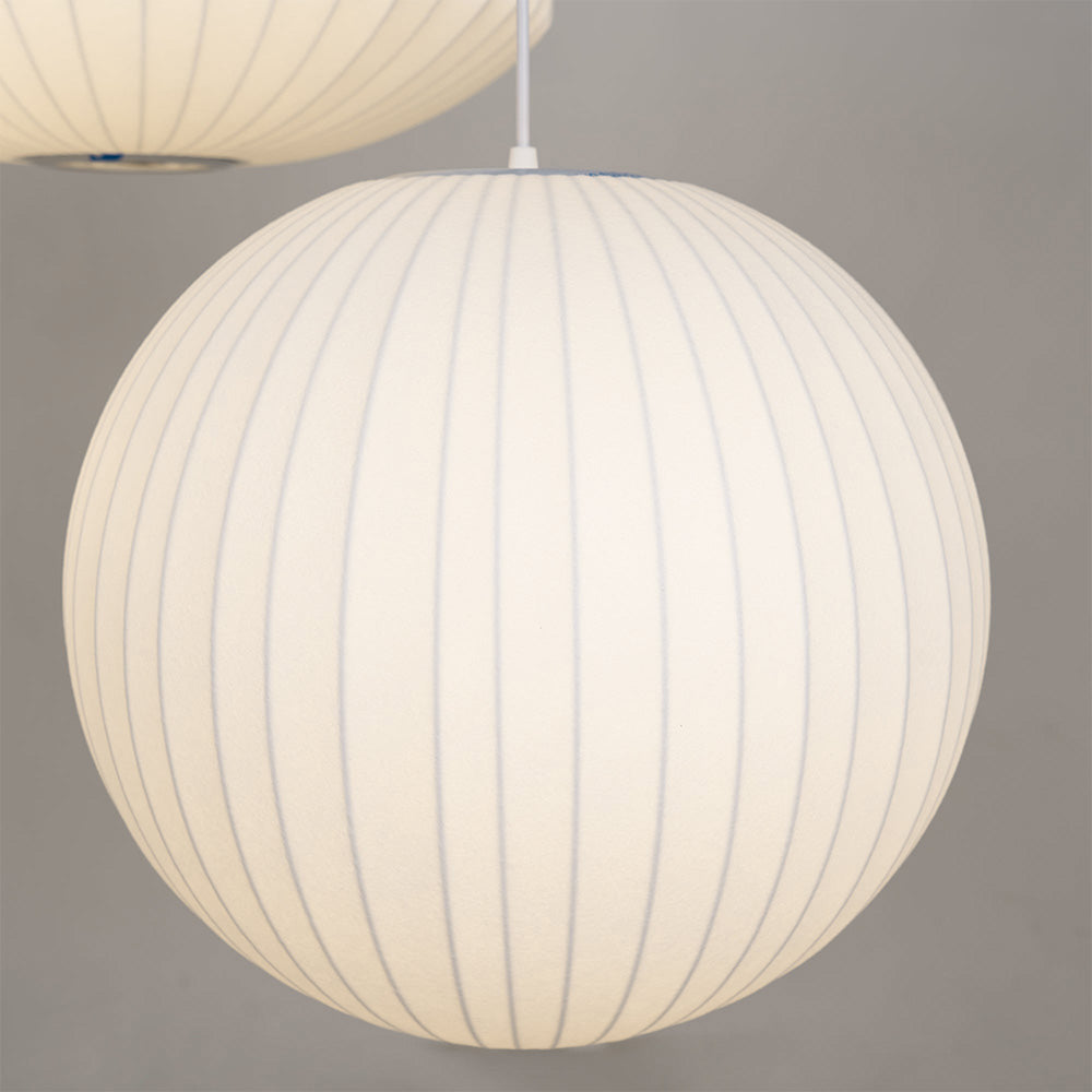 Vela | Midden Eeuw Ribbel Witte Lantaarn Plafondlamp