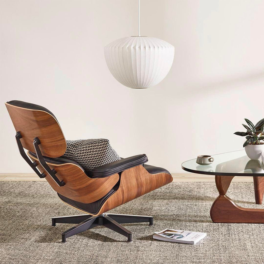 Vela | Midden Eeuw Ribbel Witte Lantaarn Plafondlamp