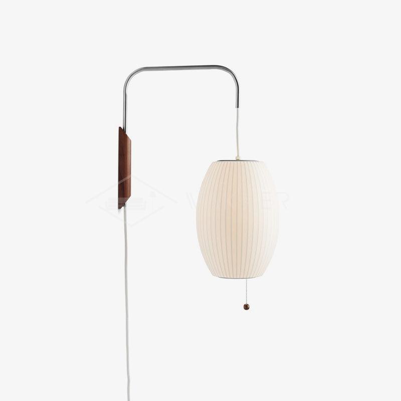 Kyntaroc | Retro Geribbelde Silhouet Zwevende Bol Wandlamp