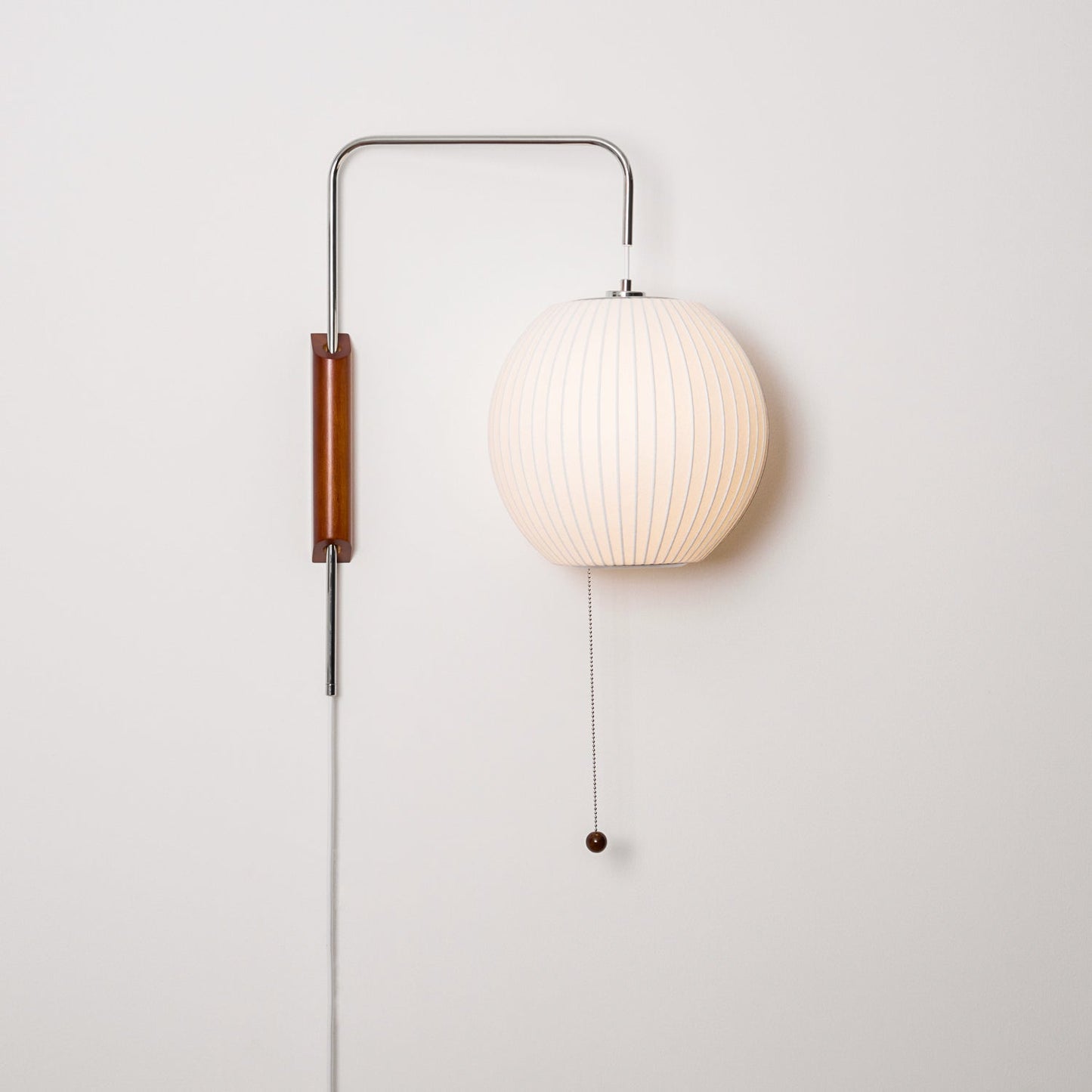 Kyntaroc | Retro Geribbelde Silhouet Zwevende Bol Wandlamp