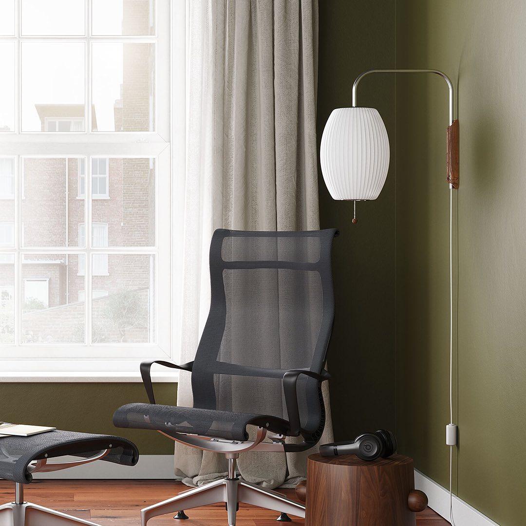 Kyntaroc | Retro Geribbelde Silhouet Zwevende Bol Wandlamp