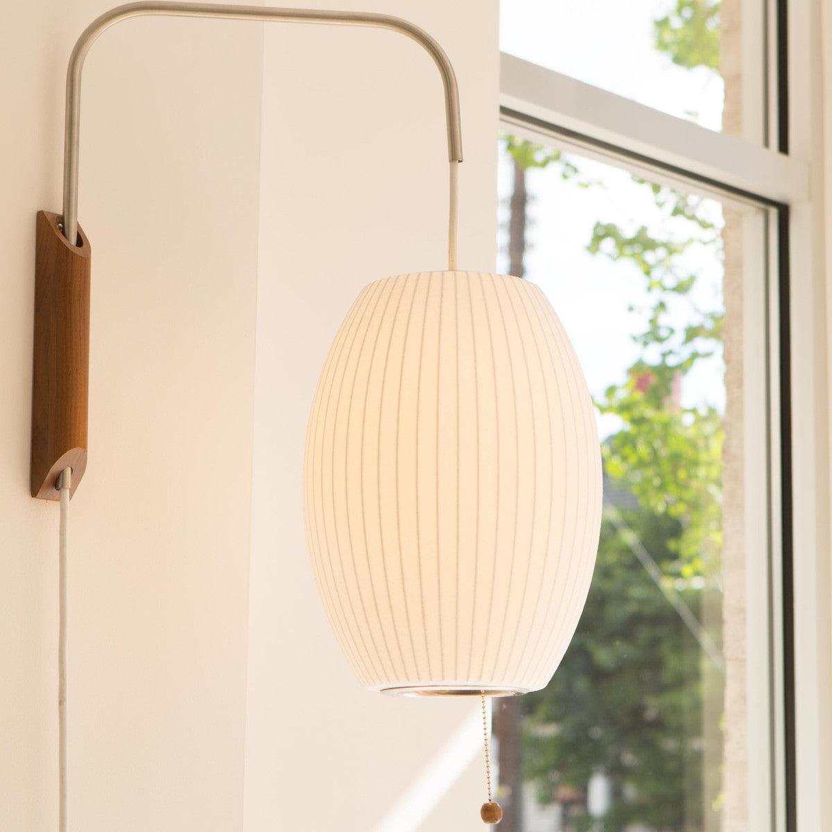 Kyntaroc | Retro Geribbelde Silhouet Zwevende Bol Wandlamp