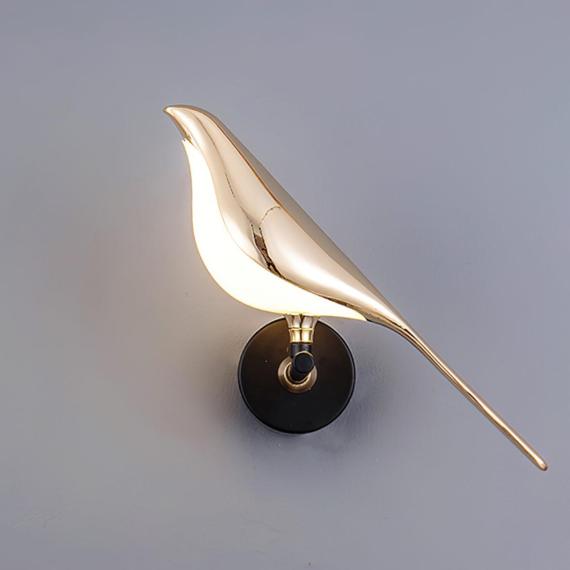 Maridore | Sculpturale vogelvorm verstelbare wandlamp