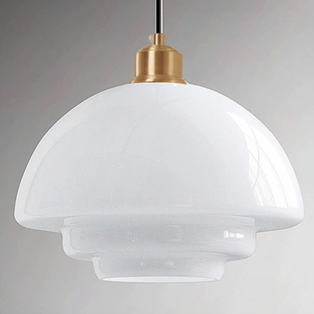 Vellum | Nordic Laag Opaque Glas Hanglamp