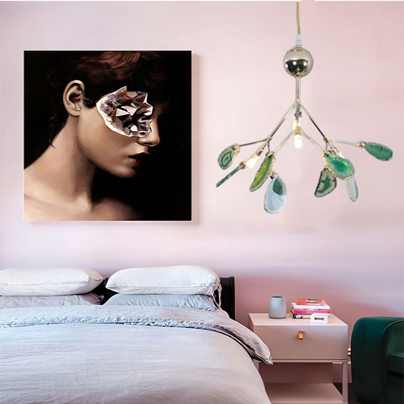 Vivida | Creatieve Artistieke Kleurrijke Vertakkende Sputnik Kroonluchter