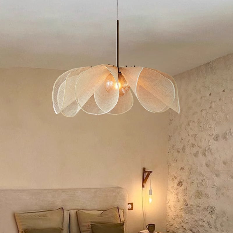 Petalia | Wabi Sabi Bloemenstof Hanglamp