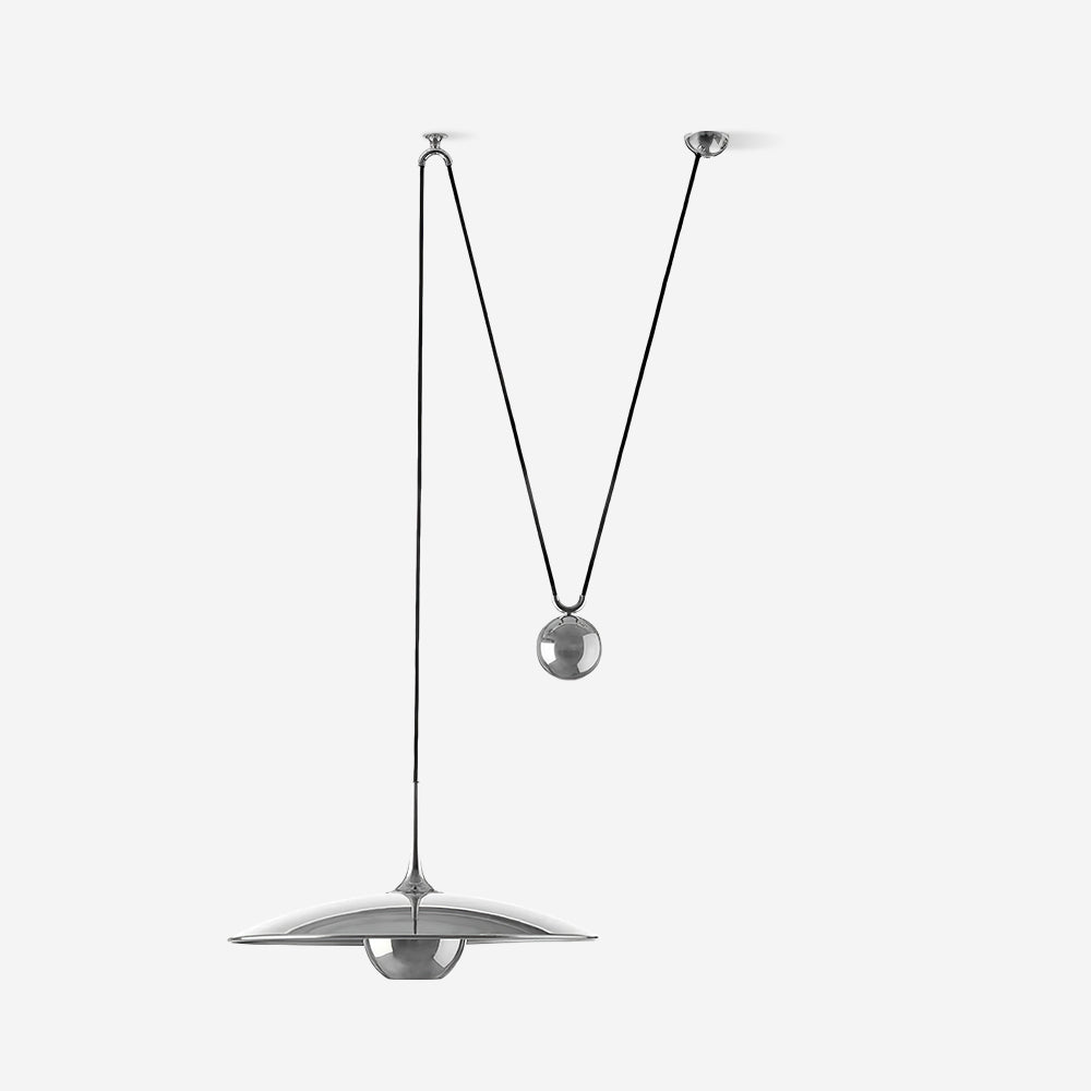 Zandorox | Koepel mid-century contragewicht hanglamp