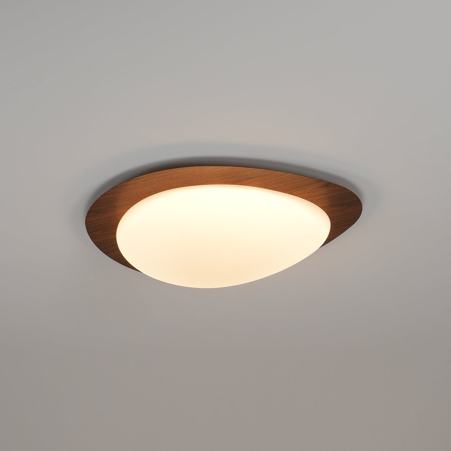 Elenorris | Sculpturale Kiezel Silhouet Opbouw Plafondlamp