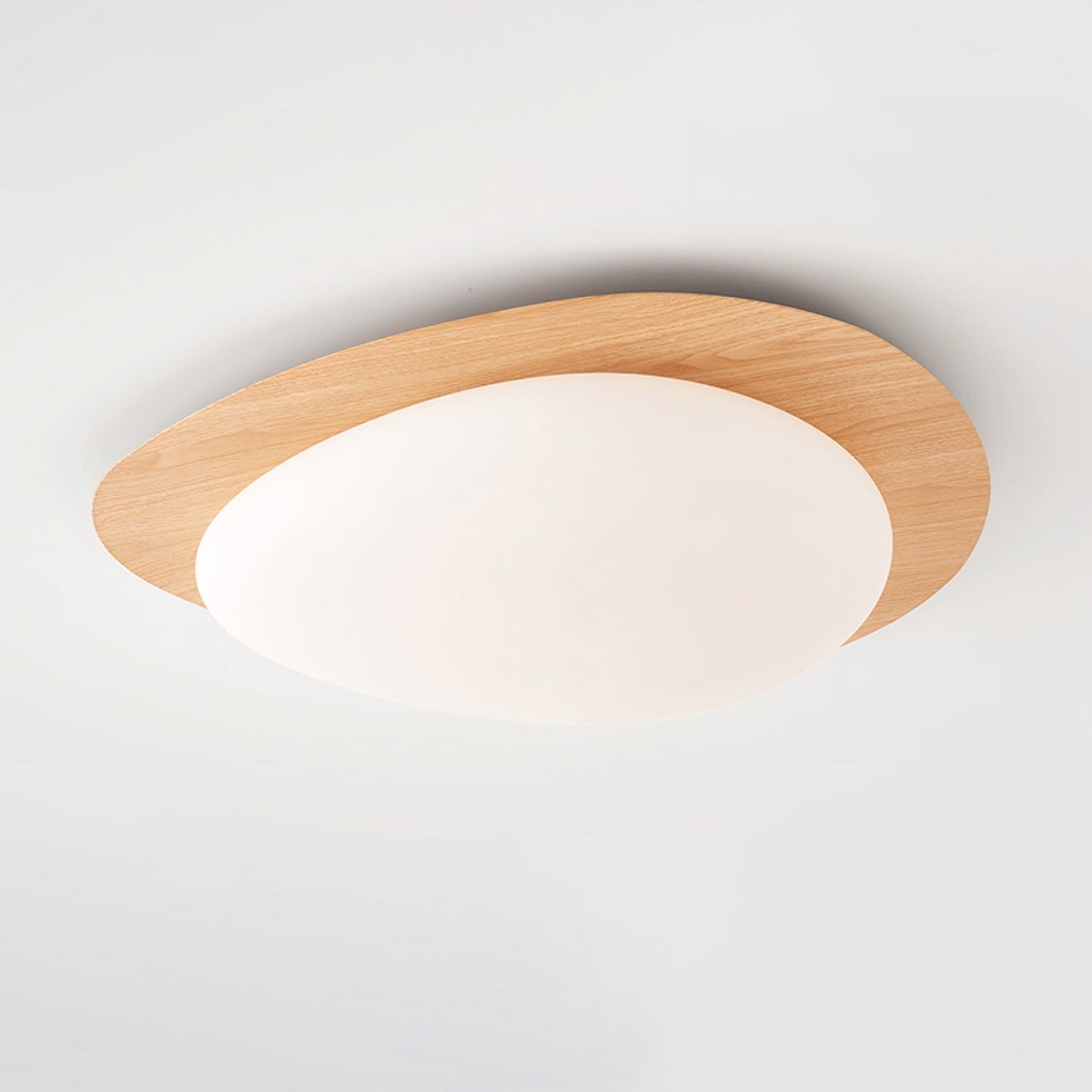 Elenorris | Sculpturale Kiezel Silhouet Opbouw Plafondlamp