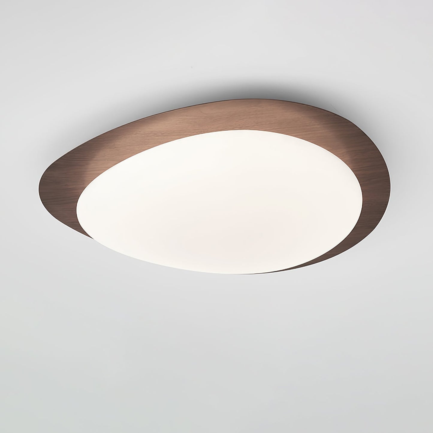 Elenorris | Sculpturale Kiezel Silhouet Opbouw Plafondlamp