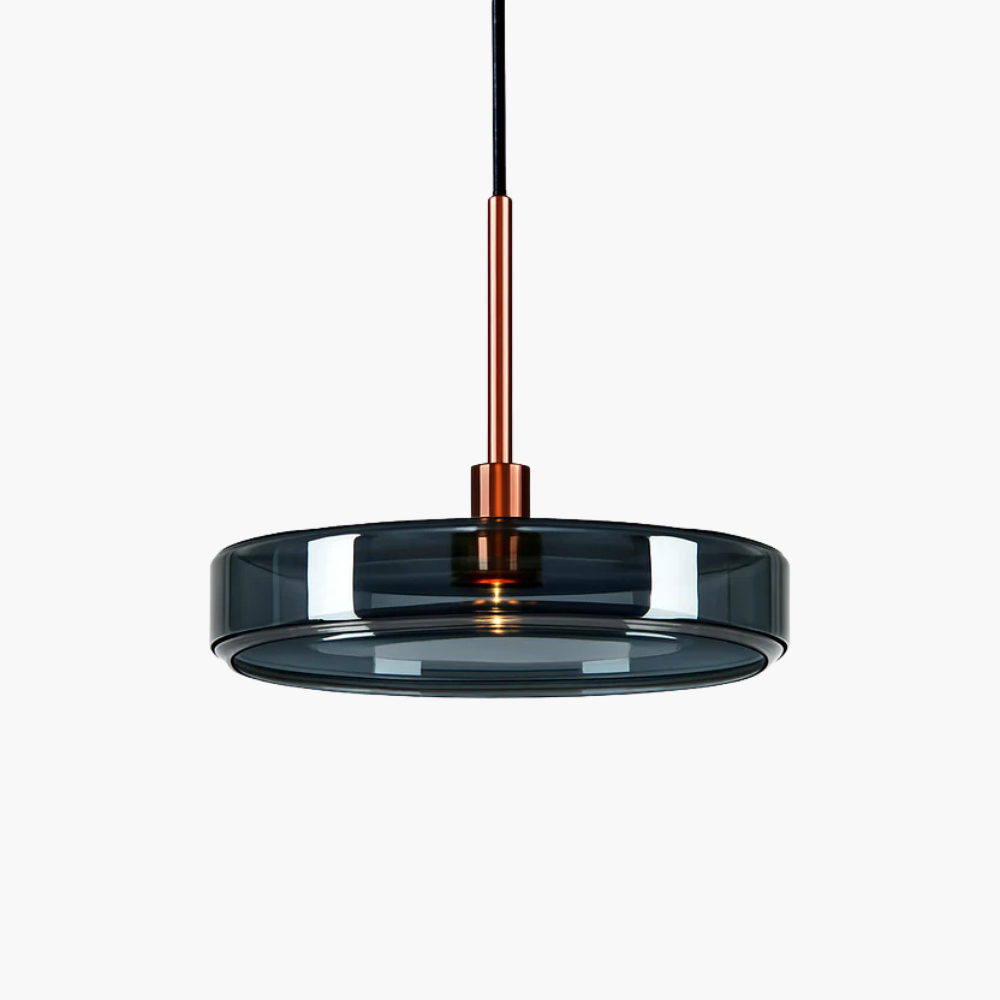 Quenoriz | Noordse Sferische Beschilderde Glazen Hanglamp