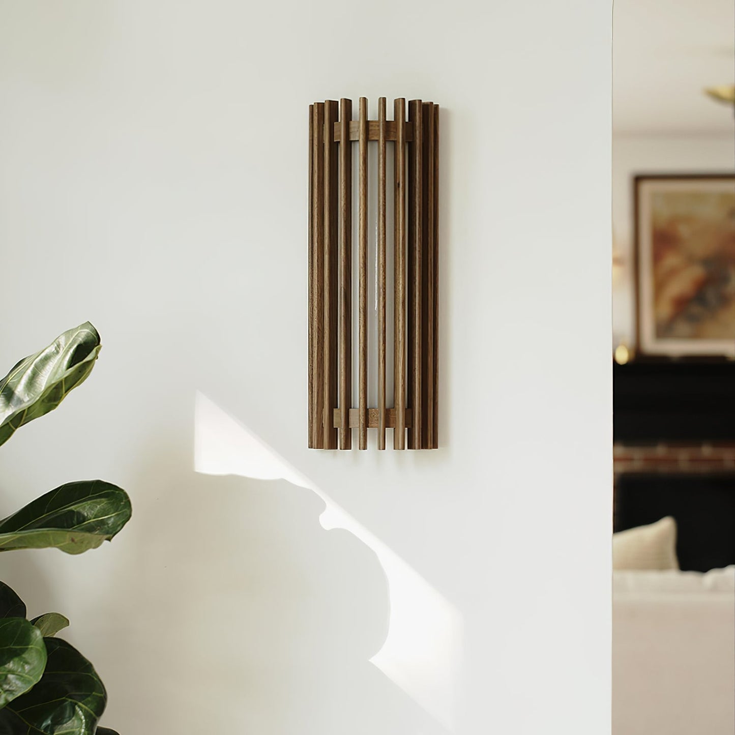 Arbor | Minimalistische Natuurlijke Houtnerf Wandlamp