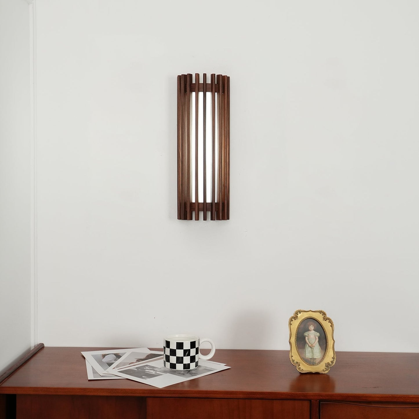 Arbor | Minimalistische Natuurlijke Houtnerf Wandlamp