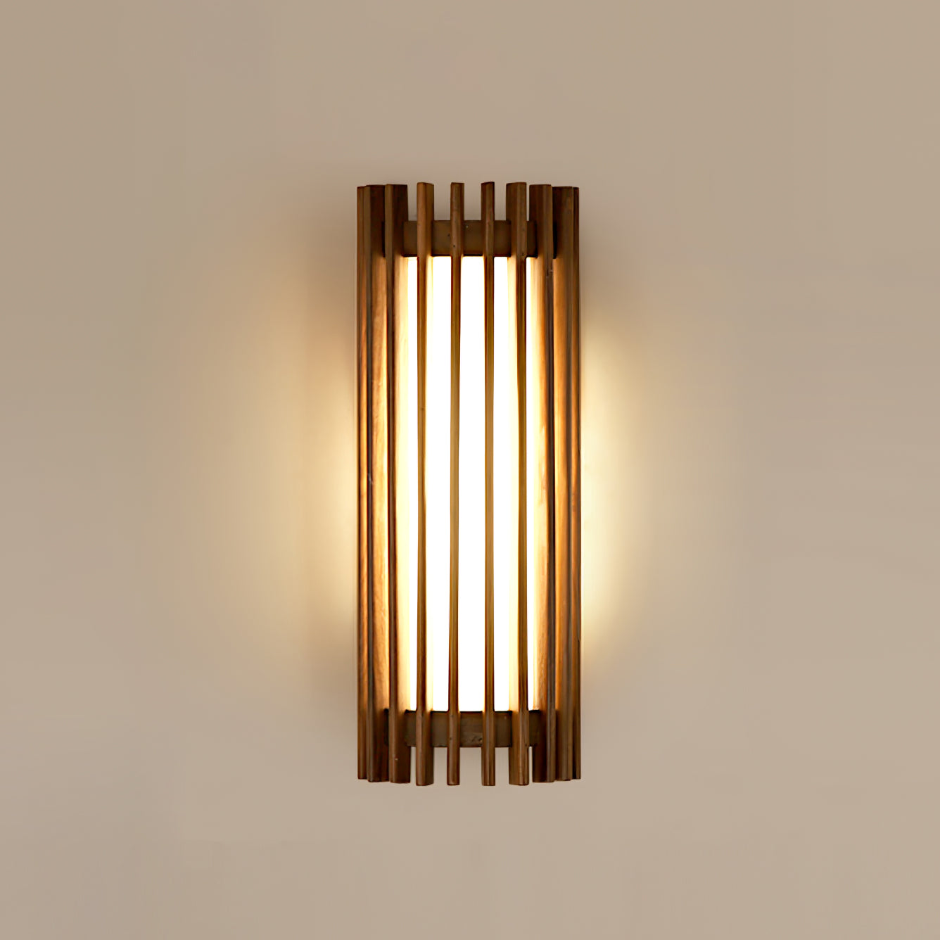 Arbor | Minimalistische Natuurlijke Houtnerf Wandlamp